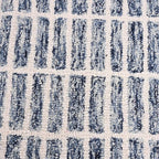 Hand-Tufted 100% Wool Area Rug – Unique Modern Geometric Grid Pattern, Soft - Image 6