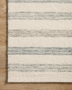 Loloi Chris Loves Julia Chris Collection CHR-05 Ivory/Slate 2'-6'' x 7'-6'' - Image 7