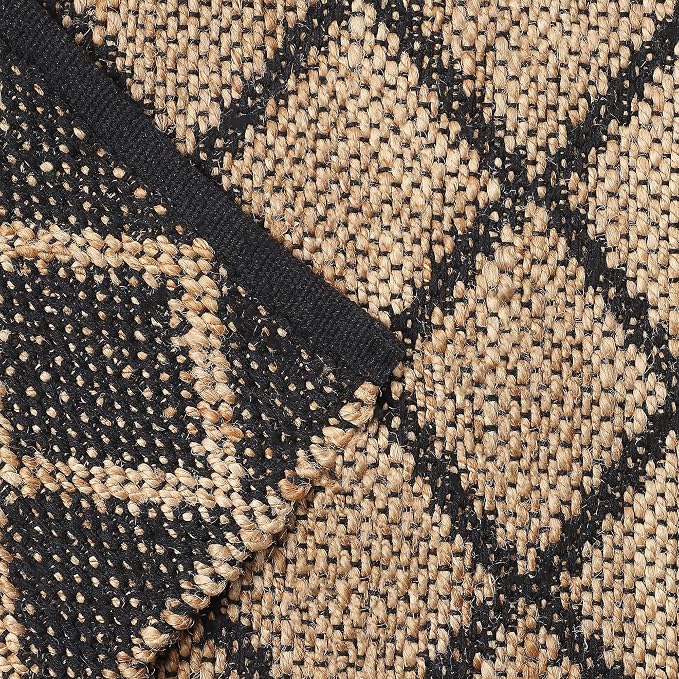 REDEARTH · Jute Cotton Area Rug, Sustainable Handwoven, Non-Shedding, Soft & - Image 7