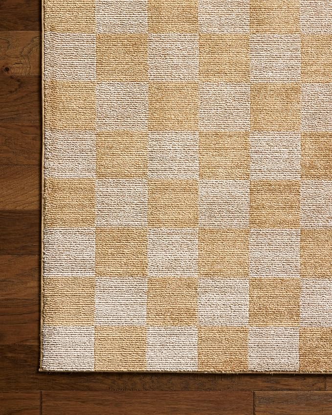 Loloi Chris Loves Julia Calvin Collection CLV-01 Apricot/Ivory 9'-6" x 12'-6" - Image 6