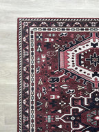 Fame Living Washable Area Rug, Modern Farmhouse, Distressed, Traditional - Image 9