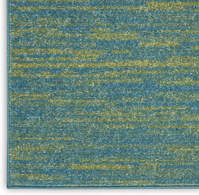 Nourison Home Nourison Essentials Blue Green 7' x Square Area Rug - Image 7