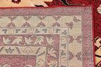 Unique Loom Taftan Collection Border Geometric Tribal Inspired Design Area Rug - Image 19