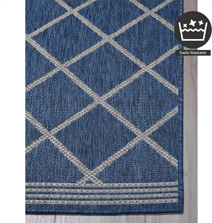 FH Home Flat Woven Outdoor Rug - Image 5