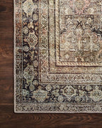 Loloi Layla Collection LAY-03 Olive/Charcoal 2'-6" x 7'-6" .13" Thick Runner Rug - Image 9