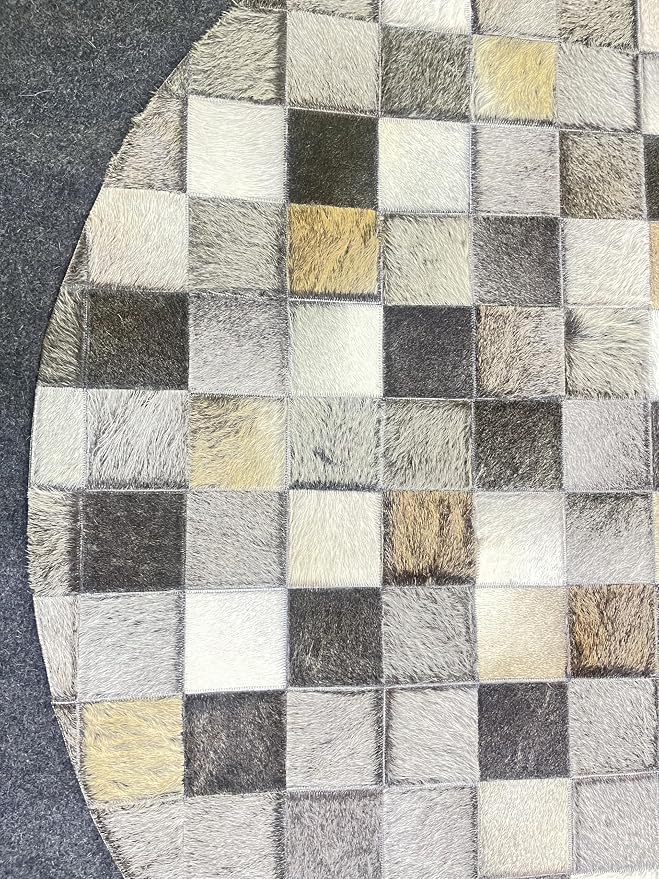 Round Area Rug – Soft Modern Carpet - Image 7