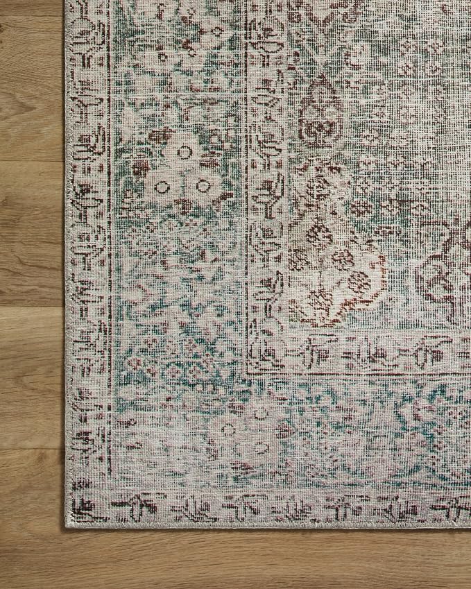 Loloi Chris Loves Julia Jules Collection JUL-08 Emerald/Antique Ivory 9'-6'' x - Image 9