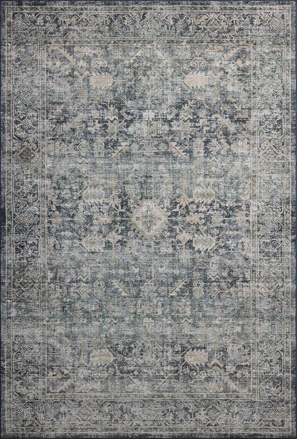 Loloi Amber Lewis Josie Collection JOS-01 Ocean/Natural 7'-6" x 9'-6", .13" - Image 5