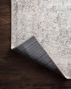 Loloi Loren Collection LQ-04 Silver/Slate 3'-6" x 5'-6" Accent Rug - Image 5