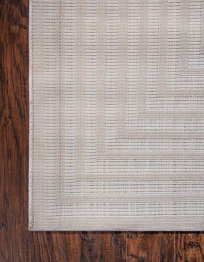 Unique Loom Sabrina Soto Outdoor Collection Geometric, Carved Area Rug - Image 9