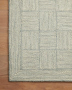Loloi Chris Loves Julia Francis Collection FRA-03 Silver/Sky 2'-3" x 3'-9" - Image 8