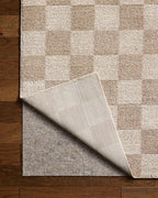 Loloi Chris Loves Julia Calvin Collection CLV-01 Pebble/Ivory 11'-6" x 15'-7" - Image 8