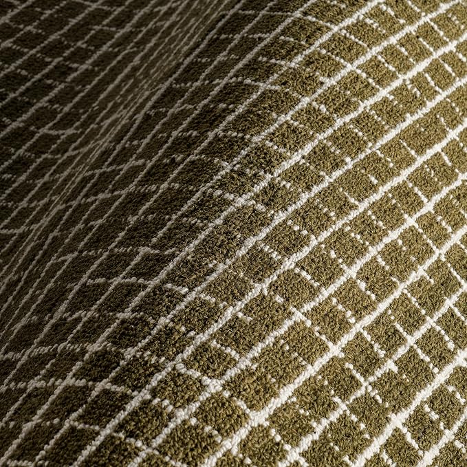 Rugs USA Melrose Checked Wool Area Rug - Image 8