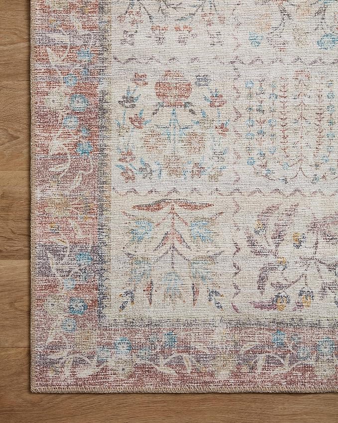 Loloi Rifle Paper Co. Maison Collection MAO-08 Cream 3'-0" x 3'-0" Round - Image 5