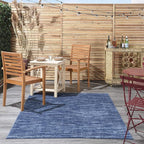 Nourison Home Nourison Essentials Navy Blue 6' x 9' Area Rug - Image 4
