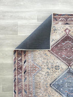 Fame Living Washable Area Rug, Modern Farmhouse, Distressed, Traditional - Image 5