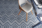 Nourison Home Versatile Navy Blue 7' x 10' Area Rug - Image 3