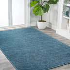 Eyely UES100H-6 Supersoft Haze Solid Low-Pile Indoor Area Rug, Minimalist - Image 4