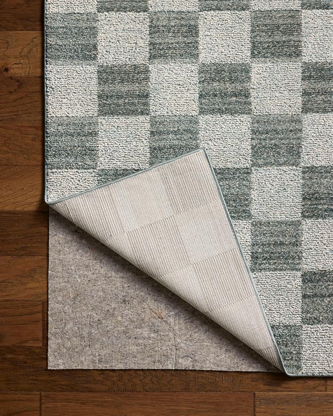 Loloi Chris Loves Julia Calvin Collection CLV-01 Blue/Ivory 3'-6" x 5'-6" - Image 7