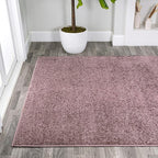 Eyely UES100R-9 Supersoft Haze Solid Low-Pile Indoor Area Rug - Image 4