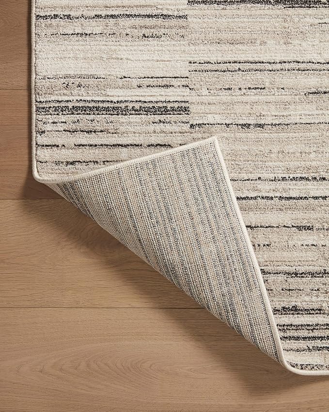 Loloi Darby Collection DAR-01 Charcoal/Sand 11'-6" x 15' Area Rug - Image 6