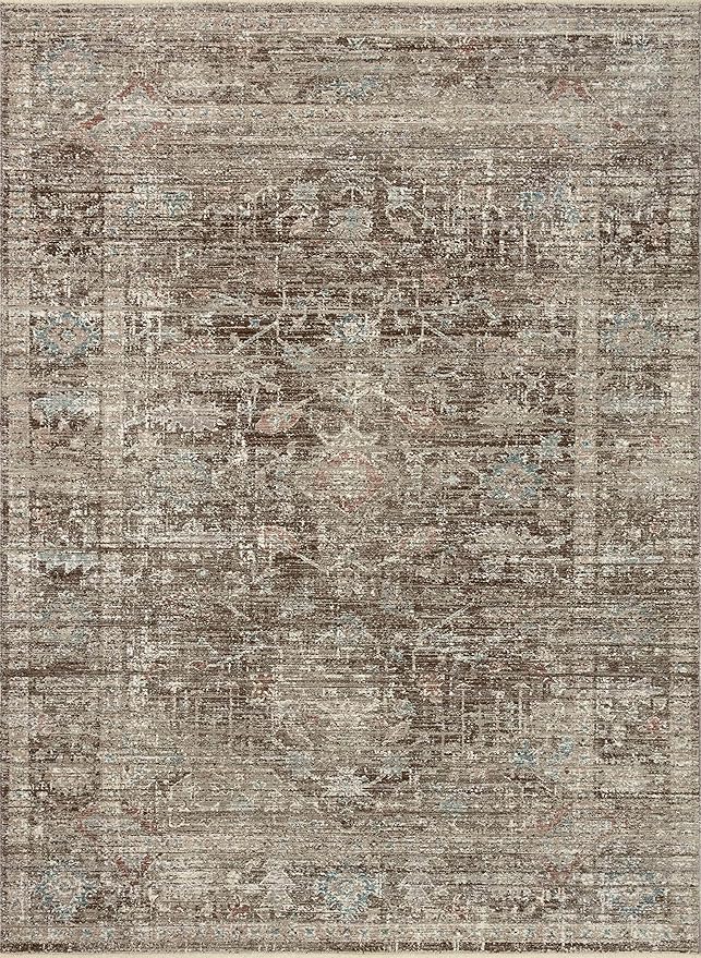 Loloi Magnolia Home by Joanna Gaines Millie Collection MIE-03 Charcoal/Dove - Image 2