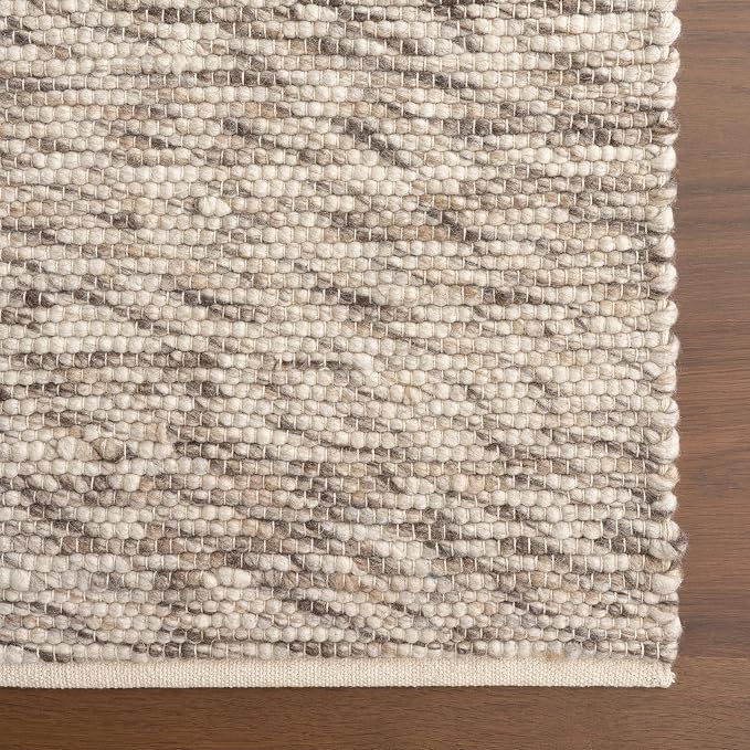 Rugs USA Marilyn Charcoal/Ivory, Hand Woven, Soft and Cozy, High Traffic - Image 4