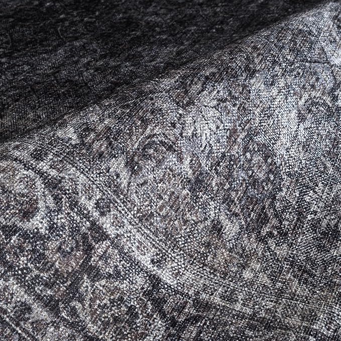 Fame Rugs Turkish Rug. Washable Vintage Oriental Antique Inspired Traditional - Image 7