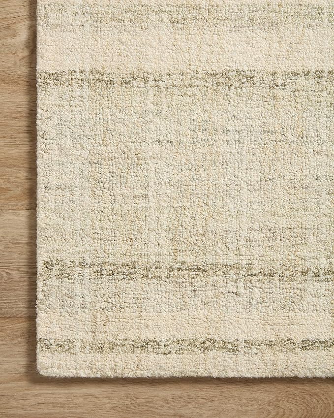 Loloi Chris Loves Julia Chris Collection CHR-02 Natural/Sage 2'-6'' x 11'-6'' - Image 10