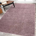 Eyely UES100R-4 Supersoft Haze Solid Low-Pile Indoor Area Rug by eyely