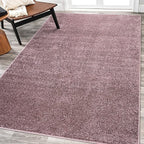 JONATHAN Y Haze Solid Low-Pile Light Purple Indoor Area Rug 12x15, Minimalist - Image 12