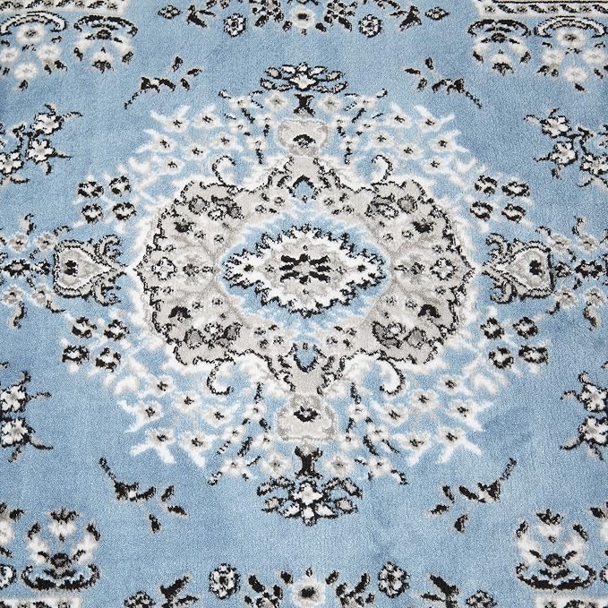 Home Dynamix Premium Sakarya Traditional Medallion Border Area Rug - Image 7