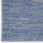 Nourison Home Nourison Essentials Blue Grey 3' x 5' Area Rug - Image 5