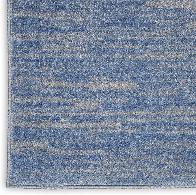 Nourison Home Nourison Essentials Blue Grey 7' x 10' Area Rug - Image 7
