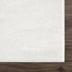 Abani Rugs Cream and Pink 4 ft. X 6 ft. Contemporary mid-Century Rug - Image 6