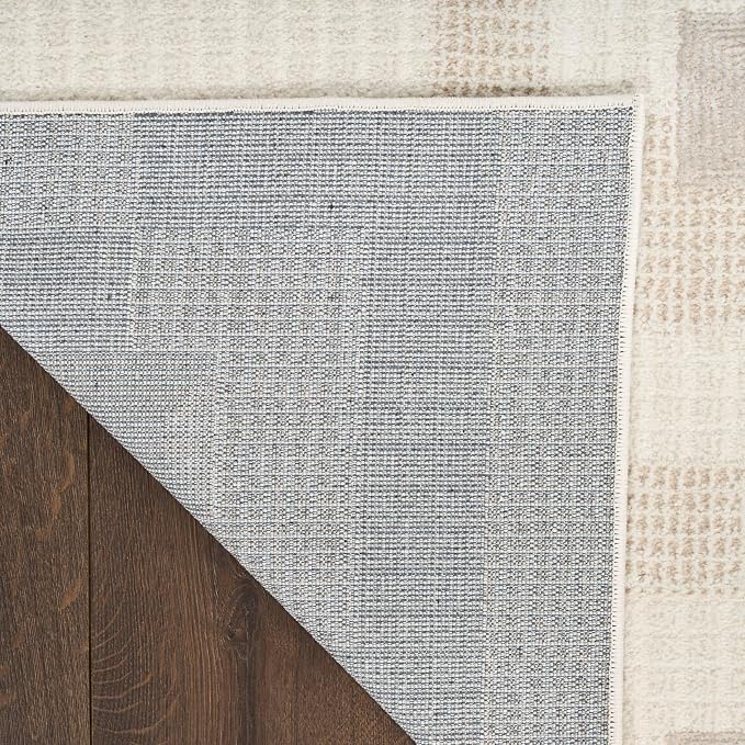 Nourison Nordic Ivory Beige 8' x 10' Scandinavian Area Rug - Image 10