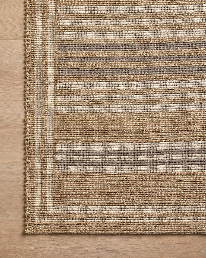 Loloi Chris Loves Julia Judy Collection JUD-03 Natural/Dove 2'-3" x 3'-9" - Image 6