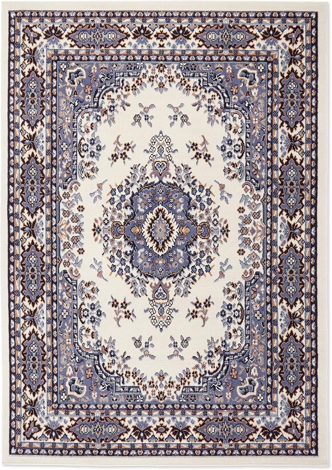 Home Dynamix Premium Sakarya Traditional Medallion Border Area Rug - Image 3
