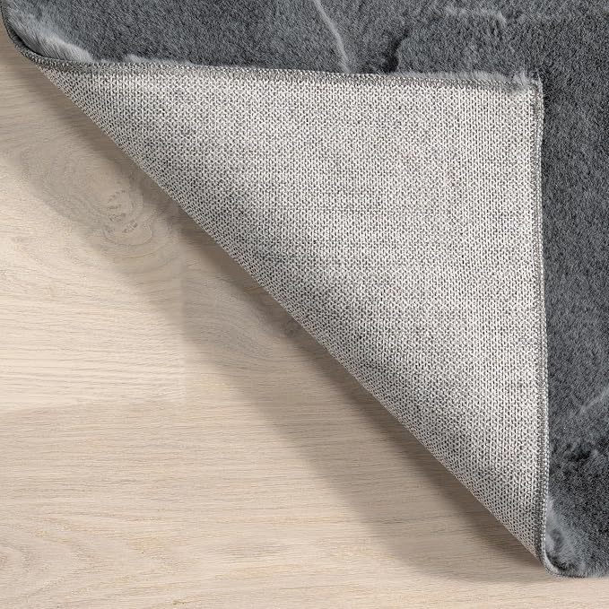 nuLOOM 2'6" x 8' Cozy Plush Area Rug, Machine Washable, Soft Fluffy Shag Carpet - Image 4