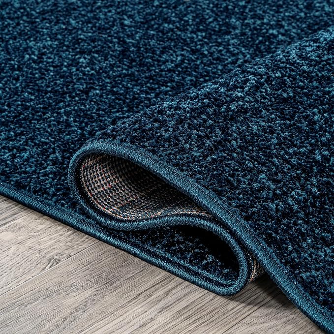 Eyely UES100C-6SQ Supersoft Haze Solid Low-Pile Indoor Area Rug, Minimalist - Image 3
