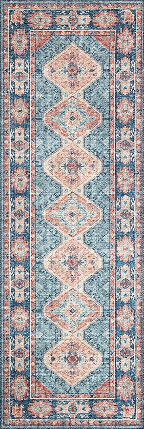 Loloi II Skye Collection SKY-03 Turquoise/Terracotta 2'-3" x 3'-9" Accent Rug - Image 5