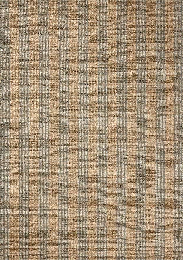 Loloi Chris Loves Julia Judy Collection JUD-04 Natural/Sky 3'-6" x 5'-6" Accent - Image 2