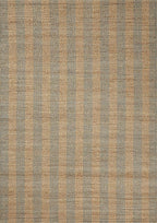Loloi Chris Loves Julia Judy Collection JUD-04 Natural/Sky 3'-6" x 5'-6" Accent - Image 2
