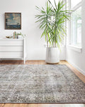 Loloi Layla Collection LAY-06 Taupe/Stone 2'-6" x 9'-6" .13" Thick Runner Rug by Loloi