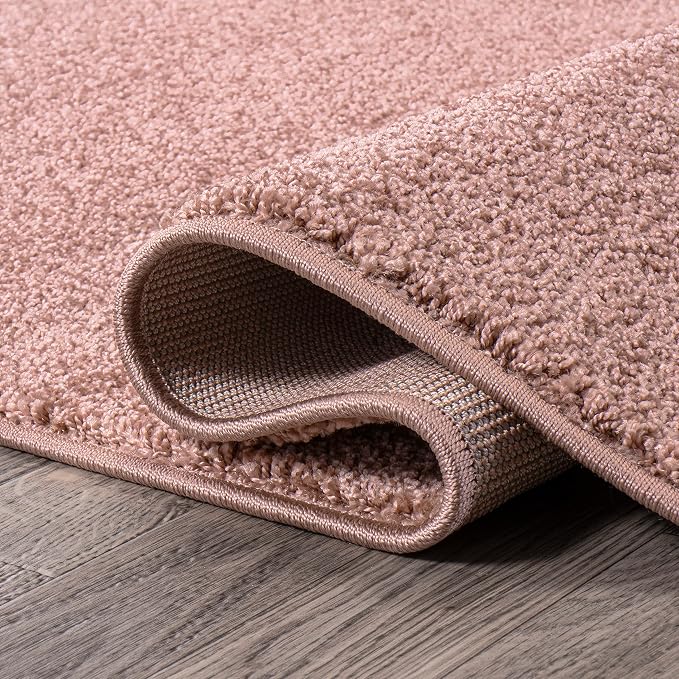 Eyely UES100P-4R Supersoft Haze Solid Low-Pile Indoor Area Rug, Minimalist - Image 5