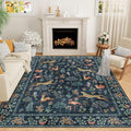 DUKINO 9x12 Rug, Washable Animal Living Room Rug by DUKINO