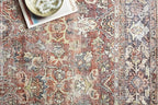Loloi Layla Collection LAY-02 Spice/Marine 5'-0" x 7'-6" .13" Thick Area Rug - Image 12