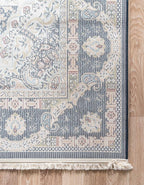 Unique Loom Narenj Collection Classic Traditional Medallion Textured Design - Image 9
