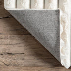 Nuloom SuperiorWash Collection Kai Off-White, Fluffy and Cozy, High Traffic - Image 3