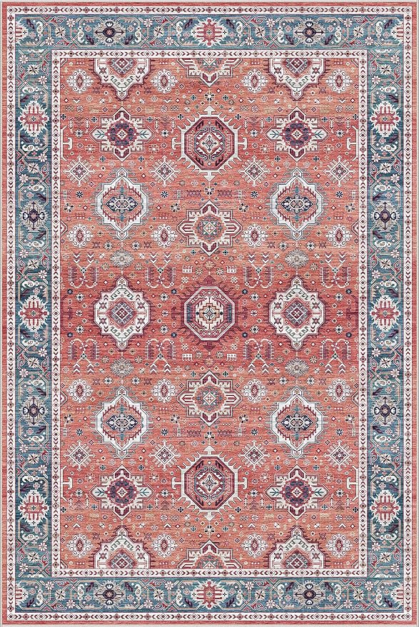 Dripex Vintage Washable Area Rug by Dripex